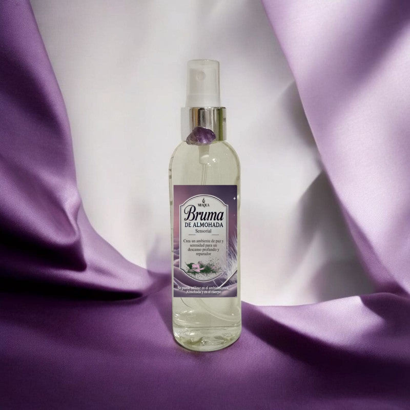 Bruma de Almohada Sensorial con Amatista | Descanso y Serenidad | Miaqua Parfums