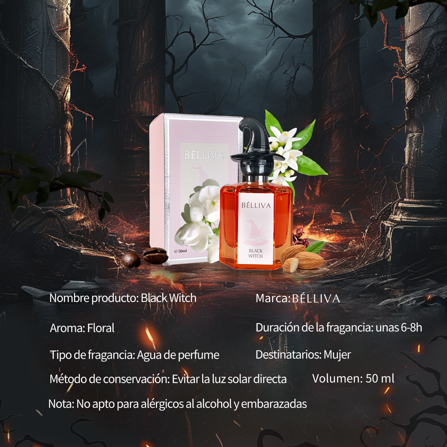 Perfume Black Witch de Bélliva