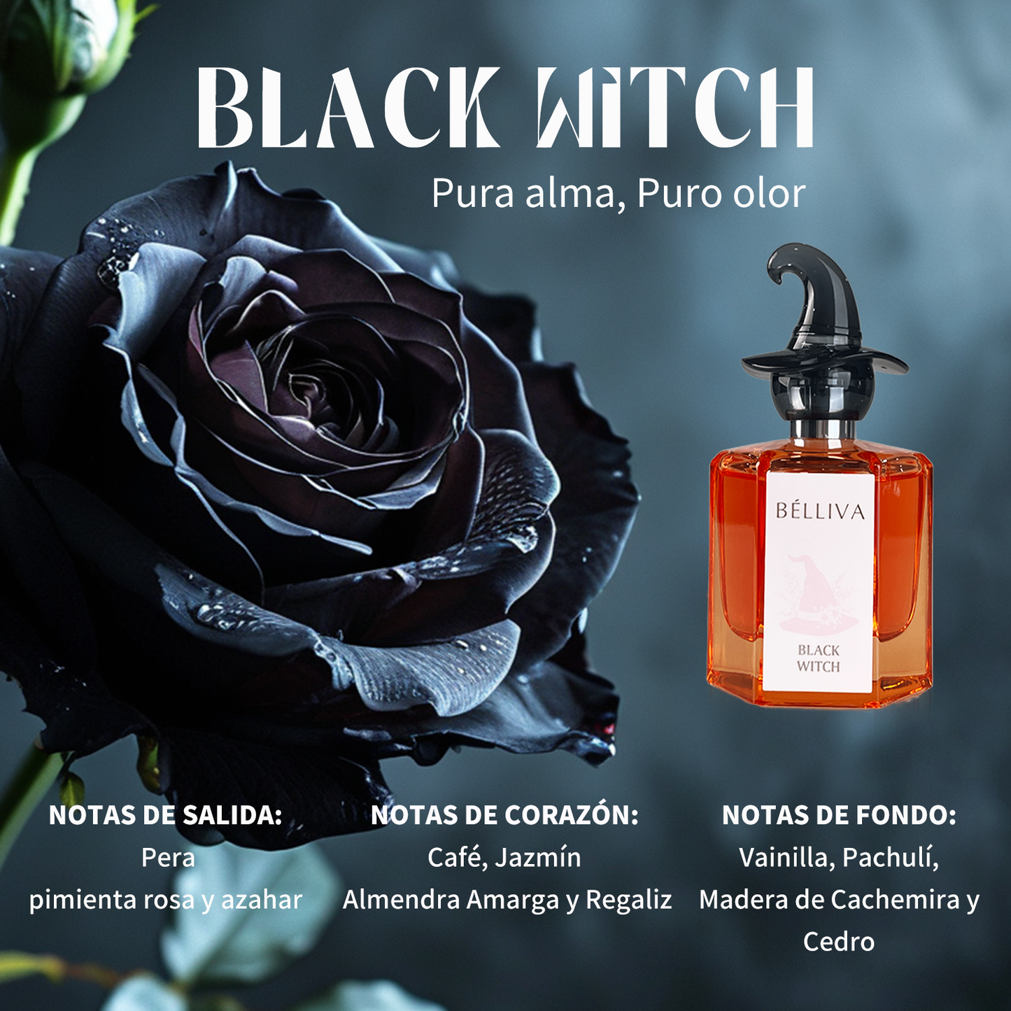 Perfume Black Witch de Bélliva