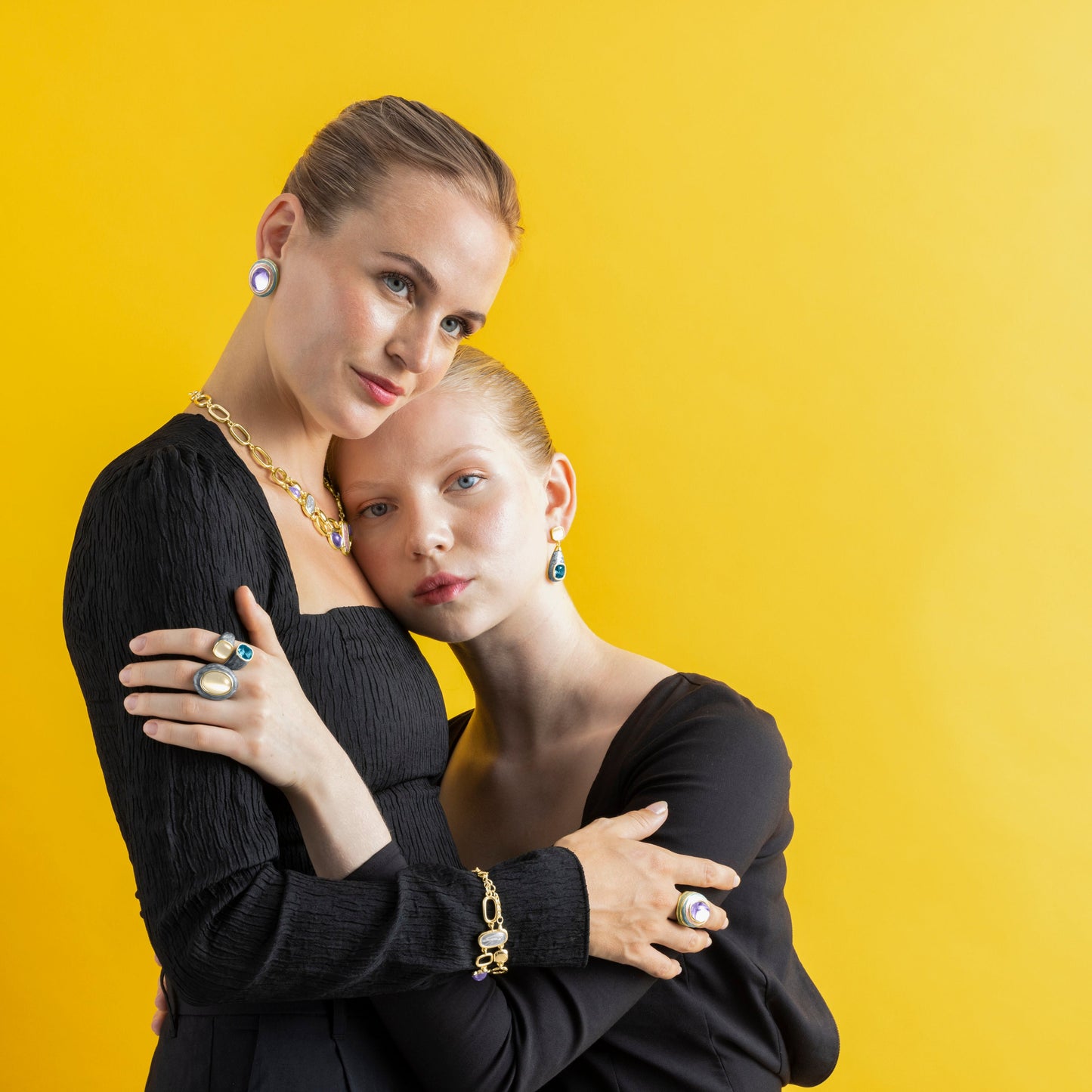 Pulsera con Lacado Multicolor acabado oro 18k - Laido