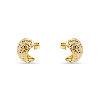 Pendientes acabado oro 18k - Saleth