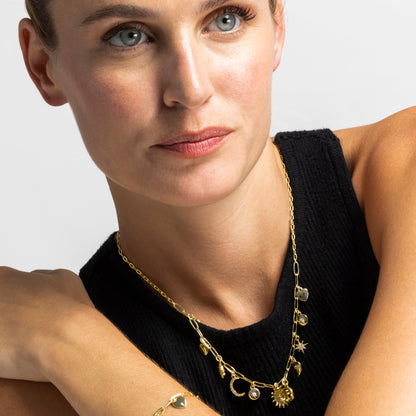 Collar acabado oro 18k - Nafir