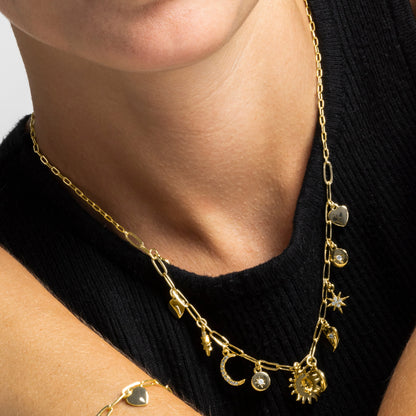 Collar acabado oro 18k - Nafir