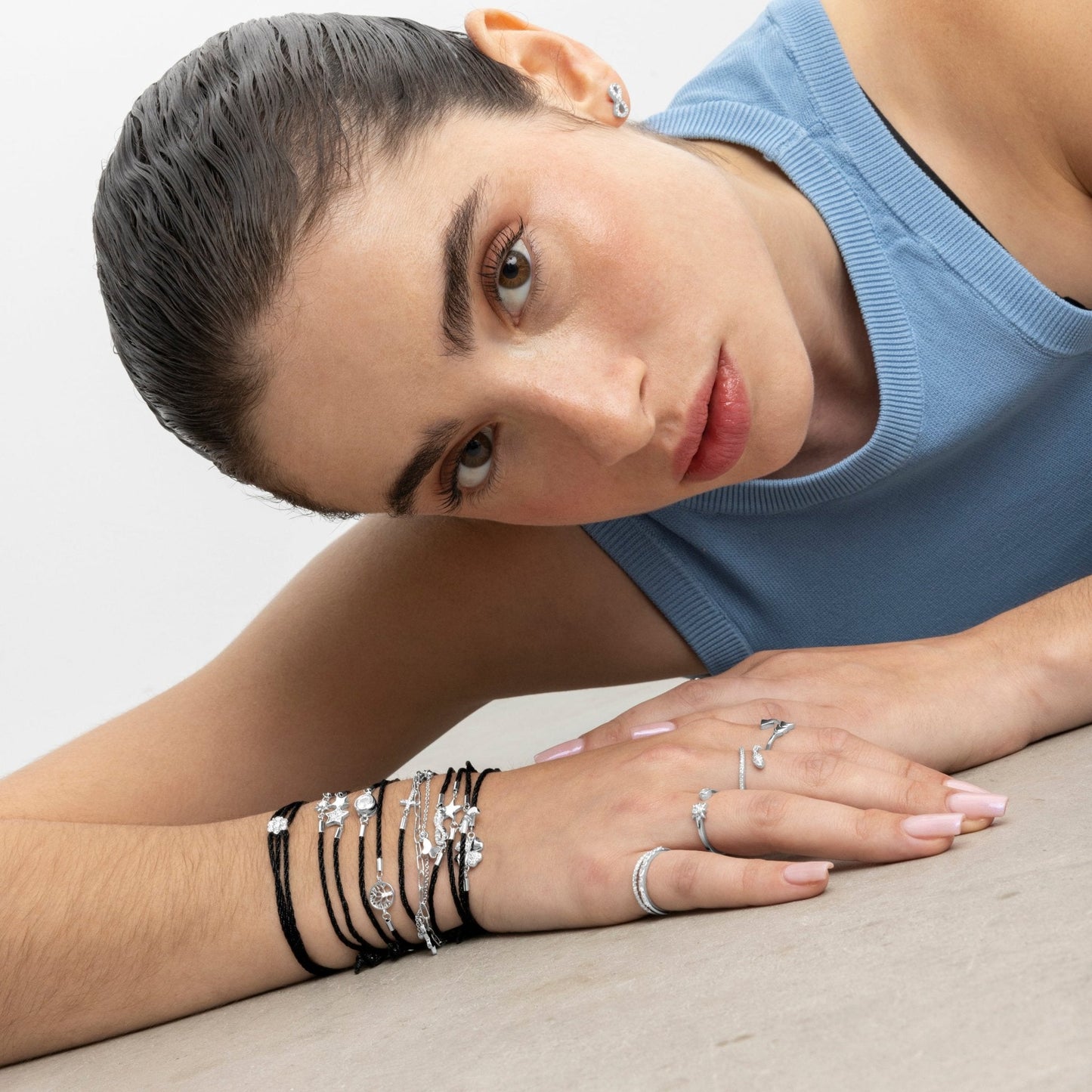 Anillo acabado plata