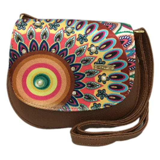 Bolso bandolera pequeño de mujer Iris Zenda multicolor | CHULA Tulum