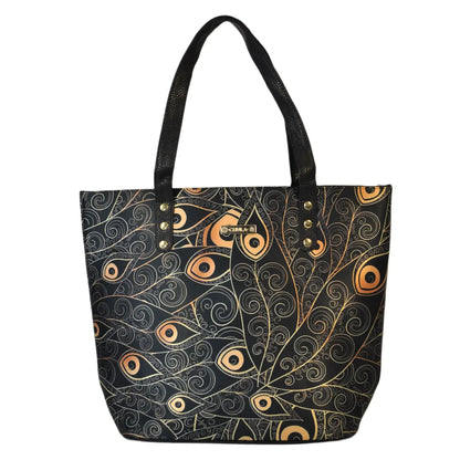 Bolso de hombro grande Nahomi Peacock Golden | CHULA Tulum