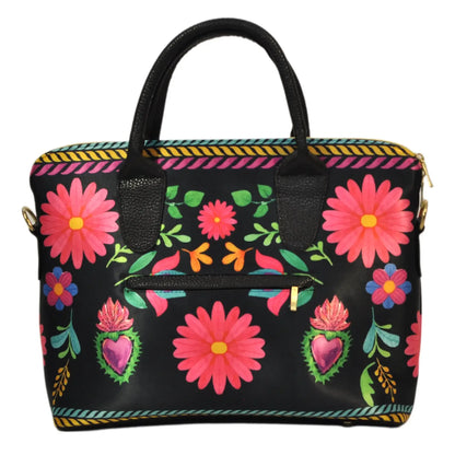 Bolso de mano y bandolera grande Lucia Frida Kahlo Rouse | CHULA Tulum