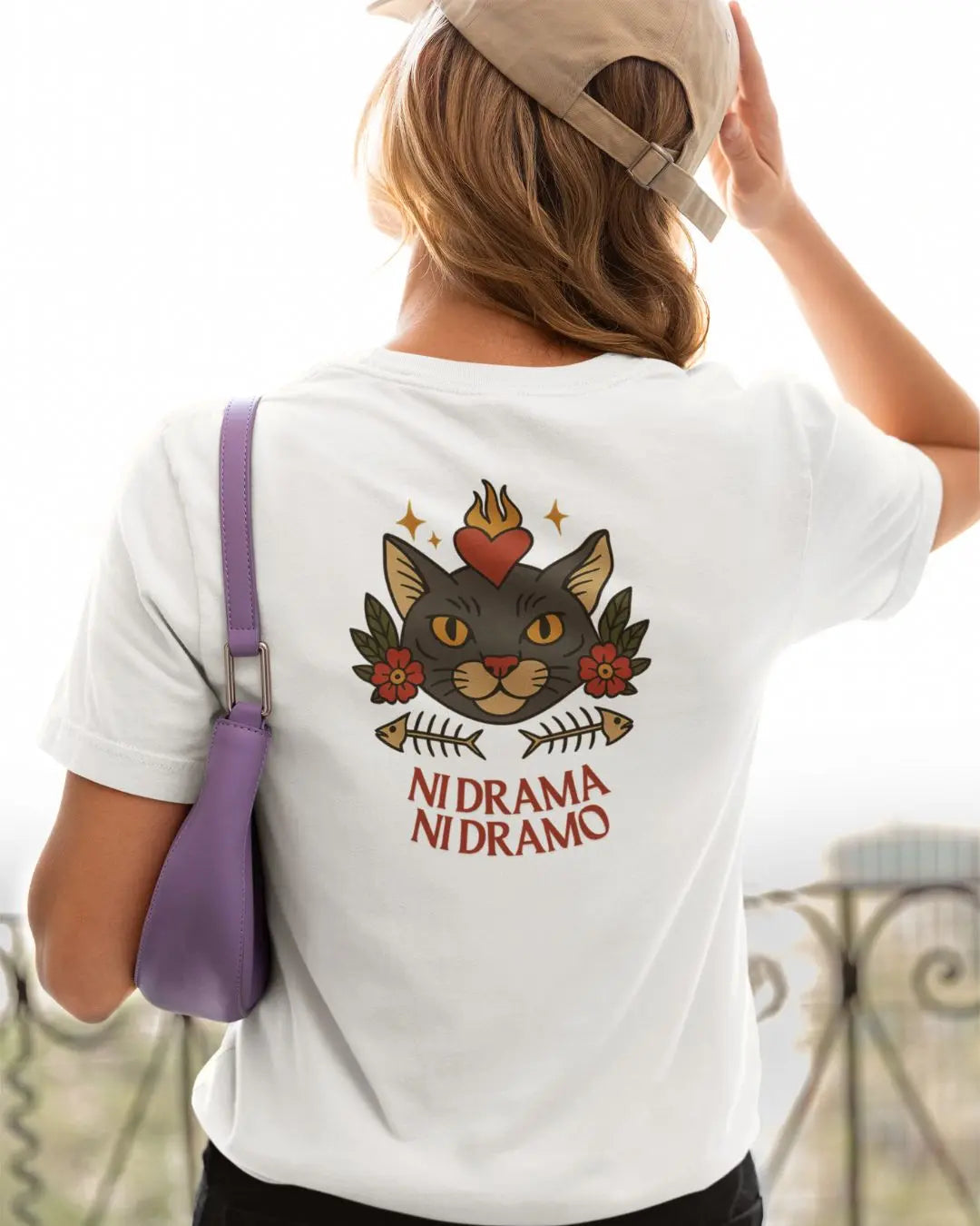 Camiseta ni drama ni dramo