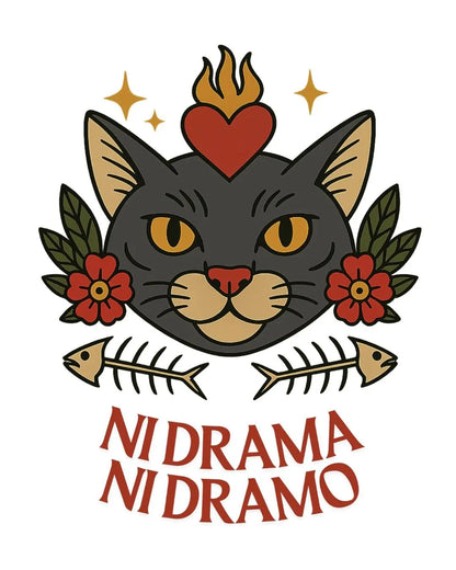 Camiseta ni drama ni dramo