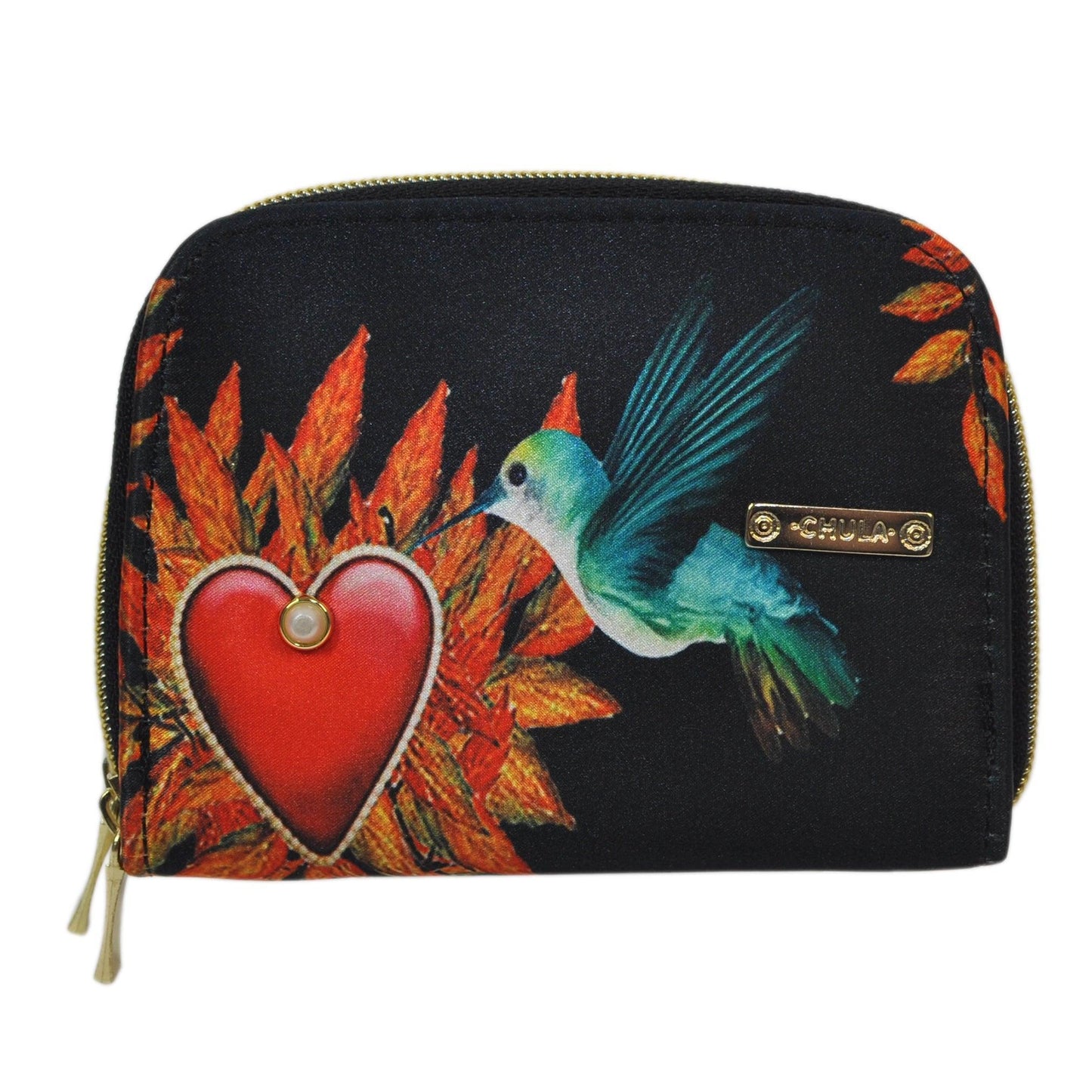 Cartera de Mujer Mediana Jenny Colibrí Corazón | CHULA Tulum