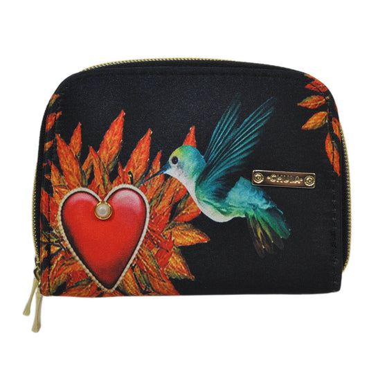 Cartera de Mujer Mediana Jenny Colibrí Corazón | CHULA Tulum