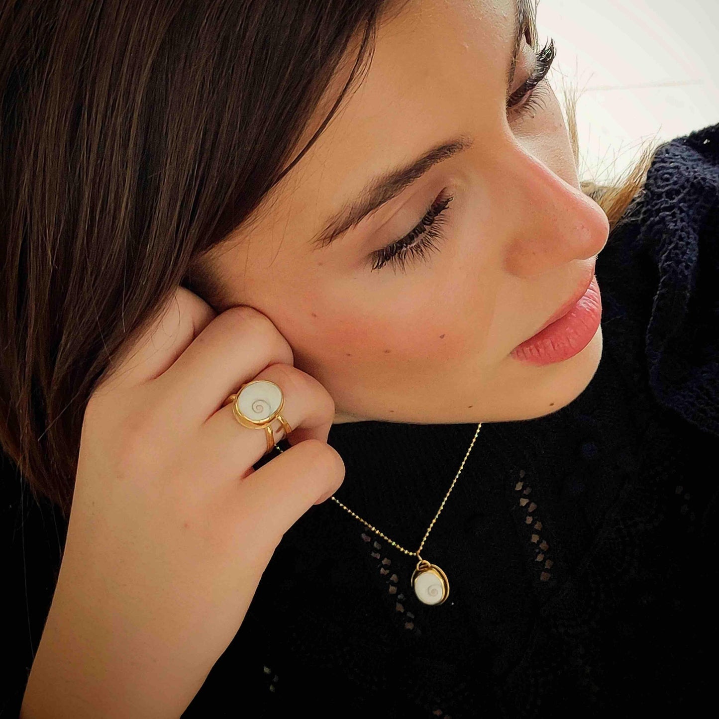 Colgante Habita de la Suerte (Orejita de Mar)