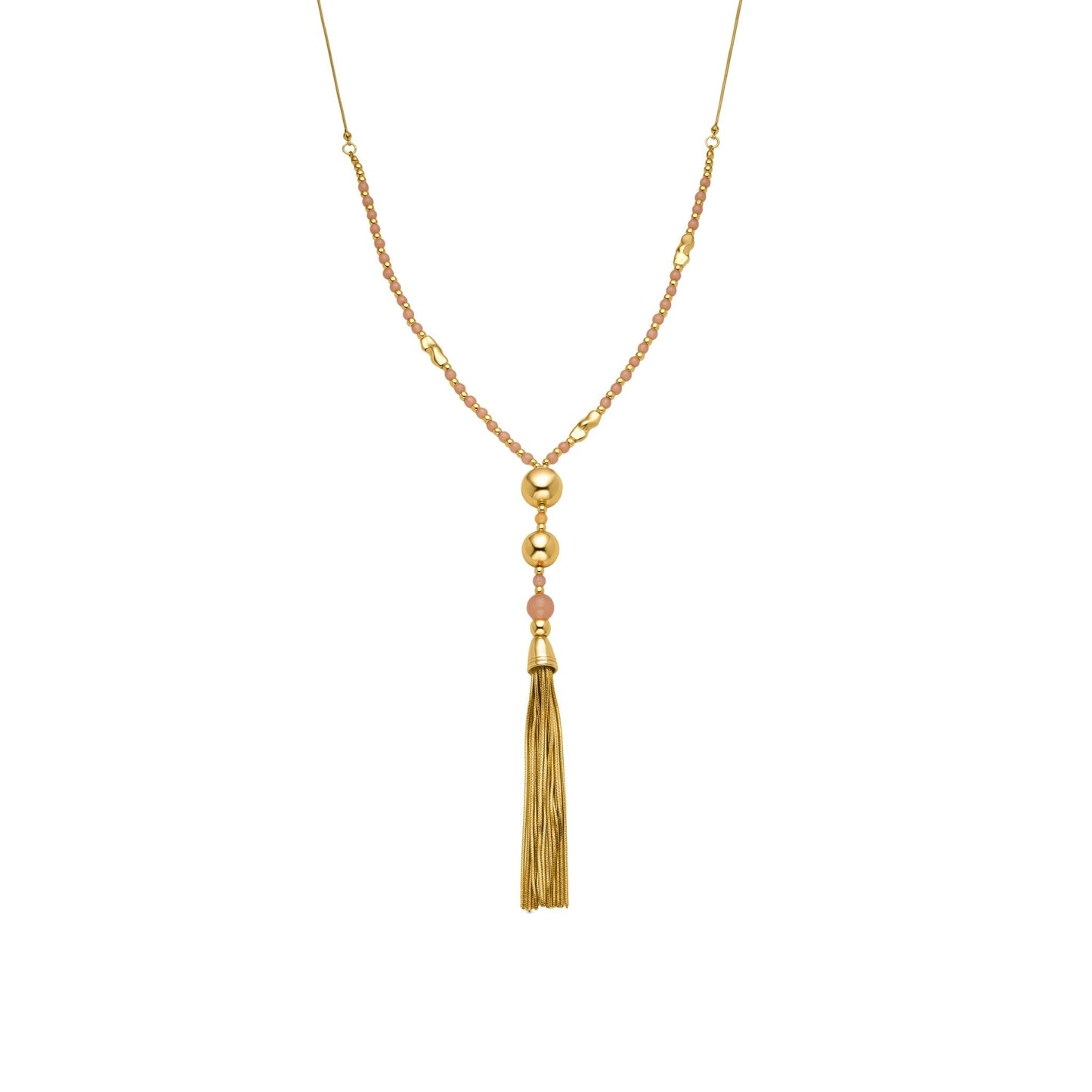 Collar acabado en oro amarillo 18K