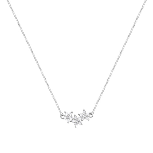 Collar acabado plata