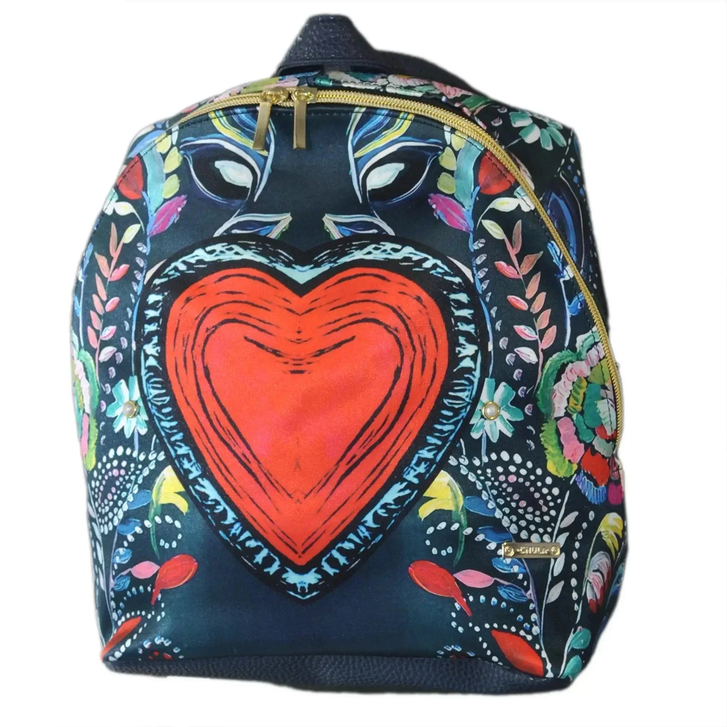 Mochila pequeña de Mujer y Bolso de hombro Mini BackPack Daily Heart Corazón | CHULA Tulum
