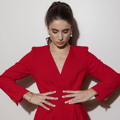 Pendientes acabado Oro Amarillo de 18 Kts