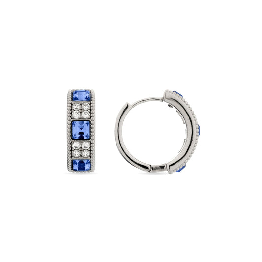 Pendientes acabados en rodio