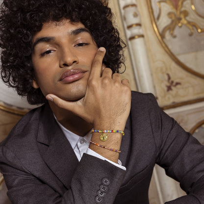 Pulsera acabado oro 18k