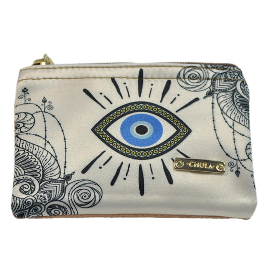 Tarjetero pequeño de Mujer Card Holder Ojo Turco | CHULA Tulum